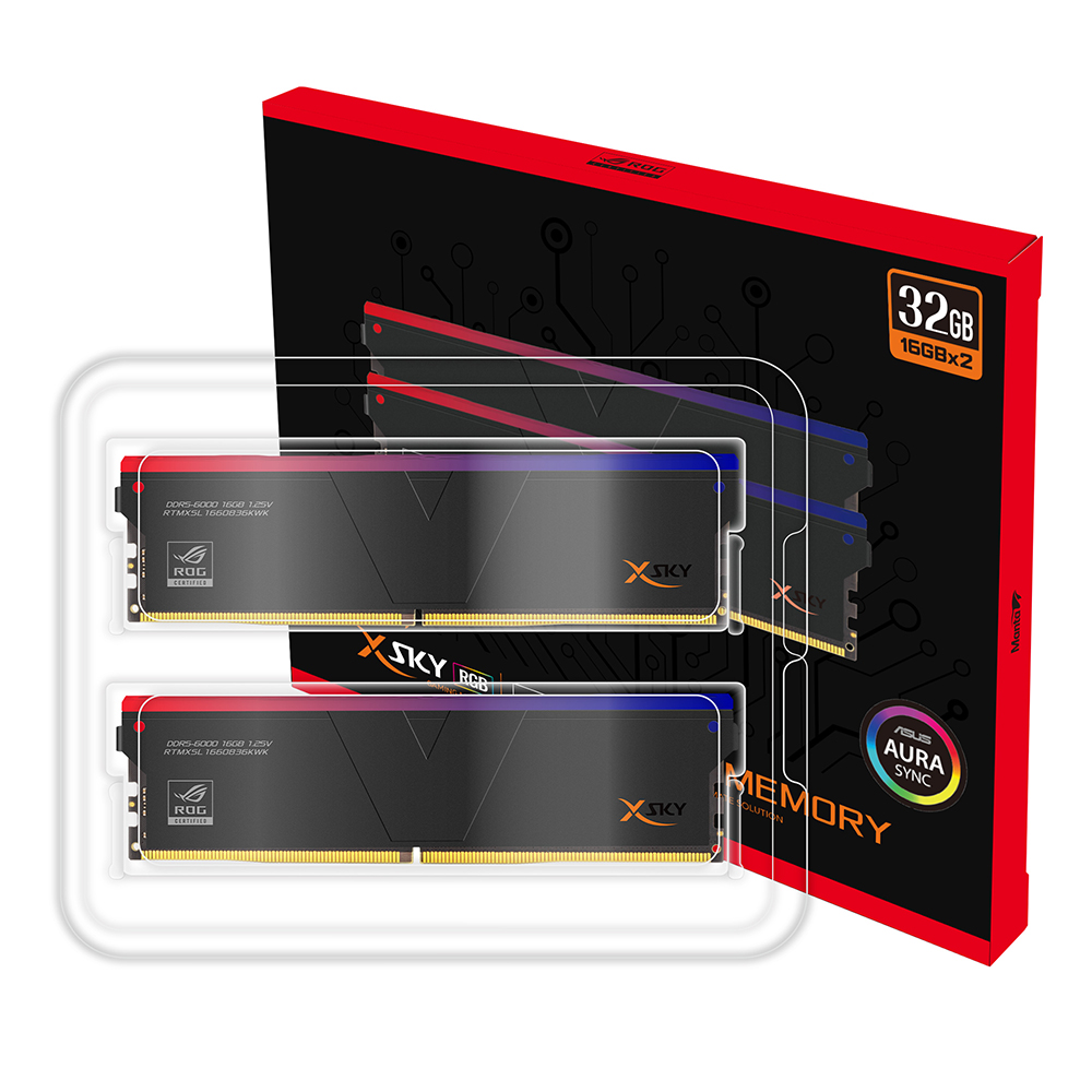 v-color Hynix IC デスクトップPC用 ゲーミングメモリ Manta XSky RGB